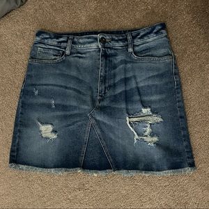Jean skirts